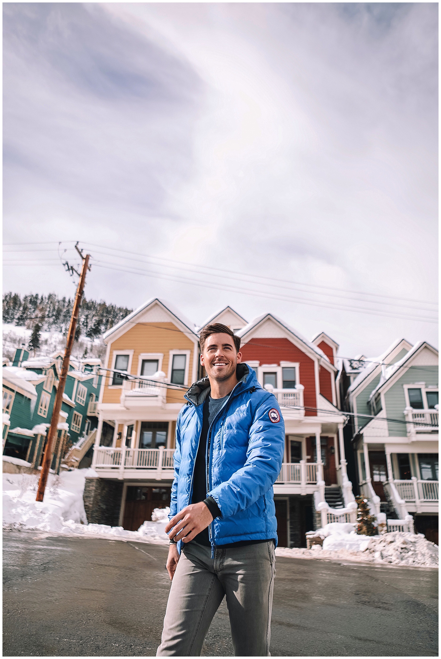 John Philp Thompson Menswear Travel Blogger Park City