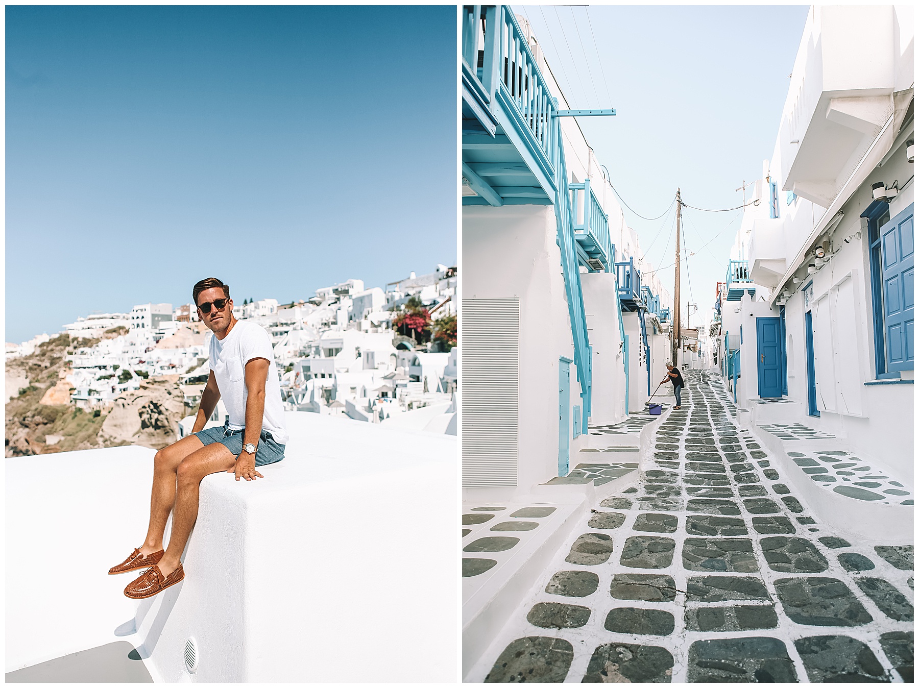John Philp Thompson Mykonos Santorini Travel Guide