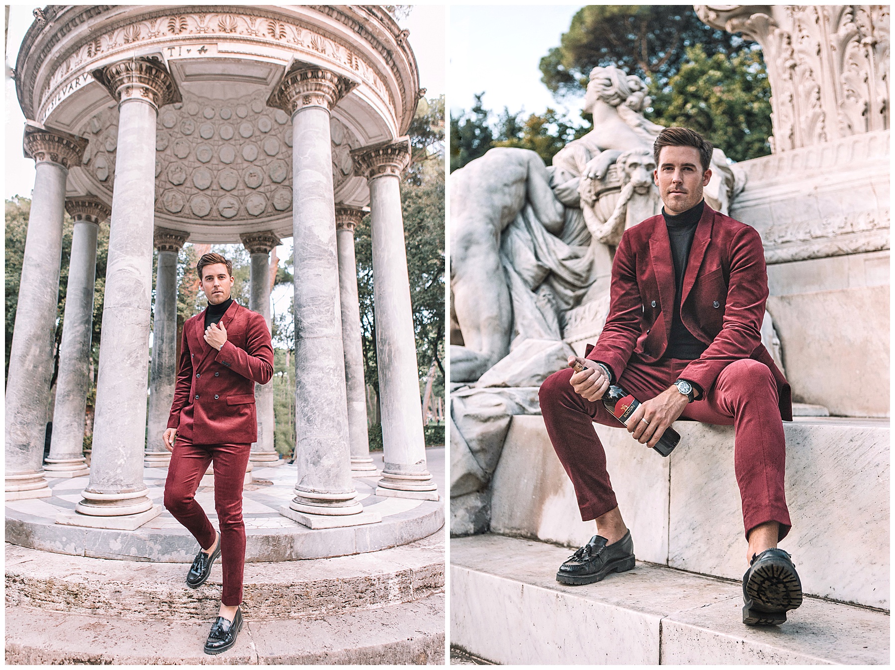 John Philp Thompson Menswear Travel Blogger Italy Rome 