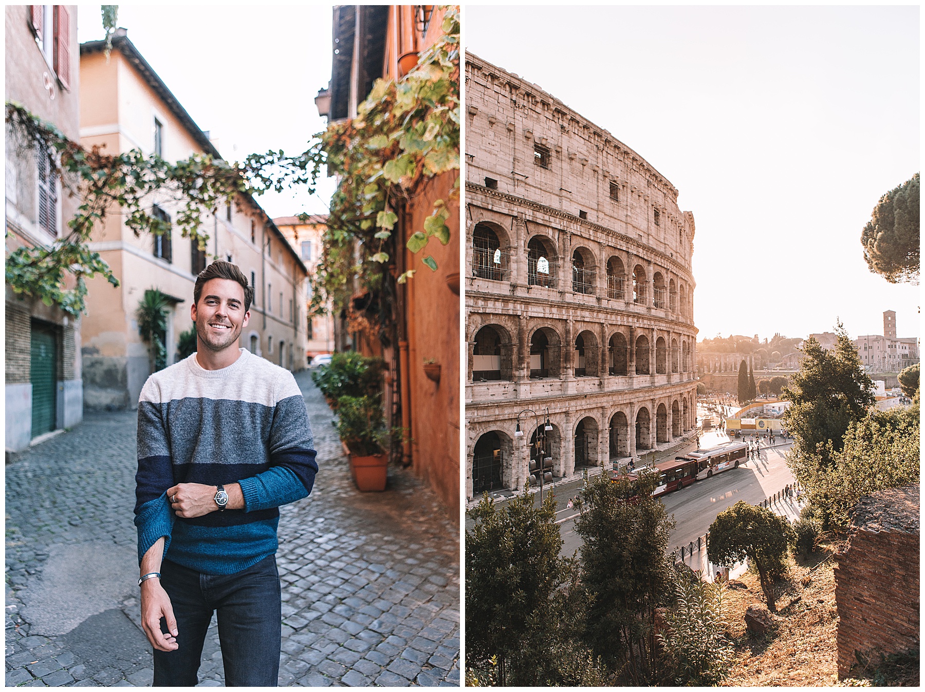 John Philp Thompson Menswear Travel Blogger Italy Rome 